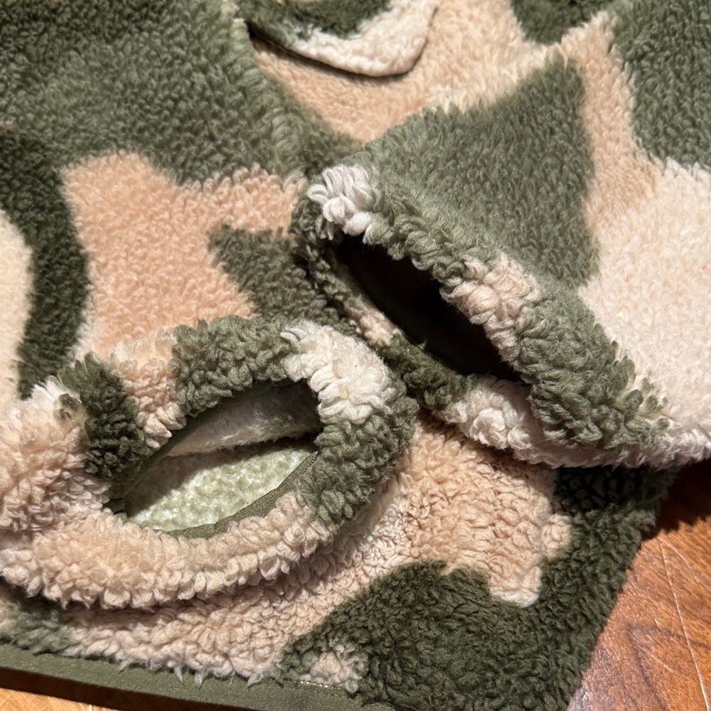 Billabong Switchback Pullover Jacket - Army Camo … - image 5